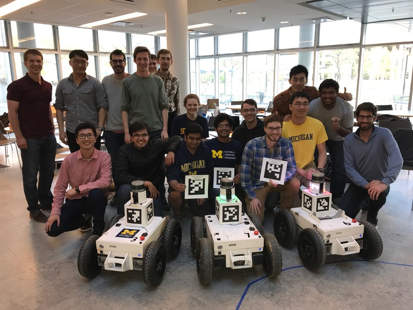 First Annual Robot Race Hosted at APRIL